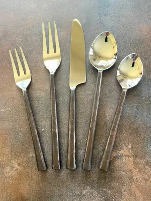 Hammered Copper Handled Flatware Set toilet seat cover, slow close seat