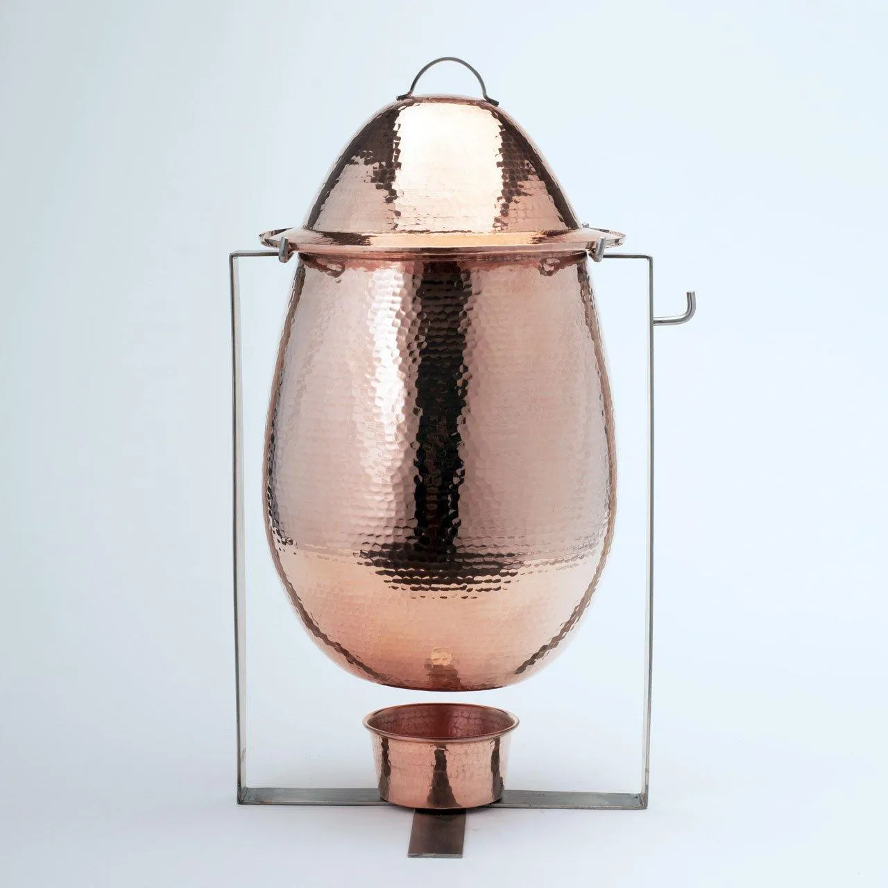 Hammered Copper Soup Tureens
