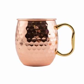 Hammered Copper Moscow Mule Mug