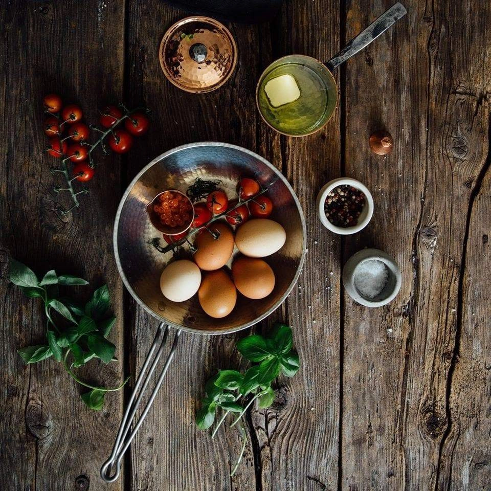 Hammered Copper Sauce Pan