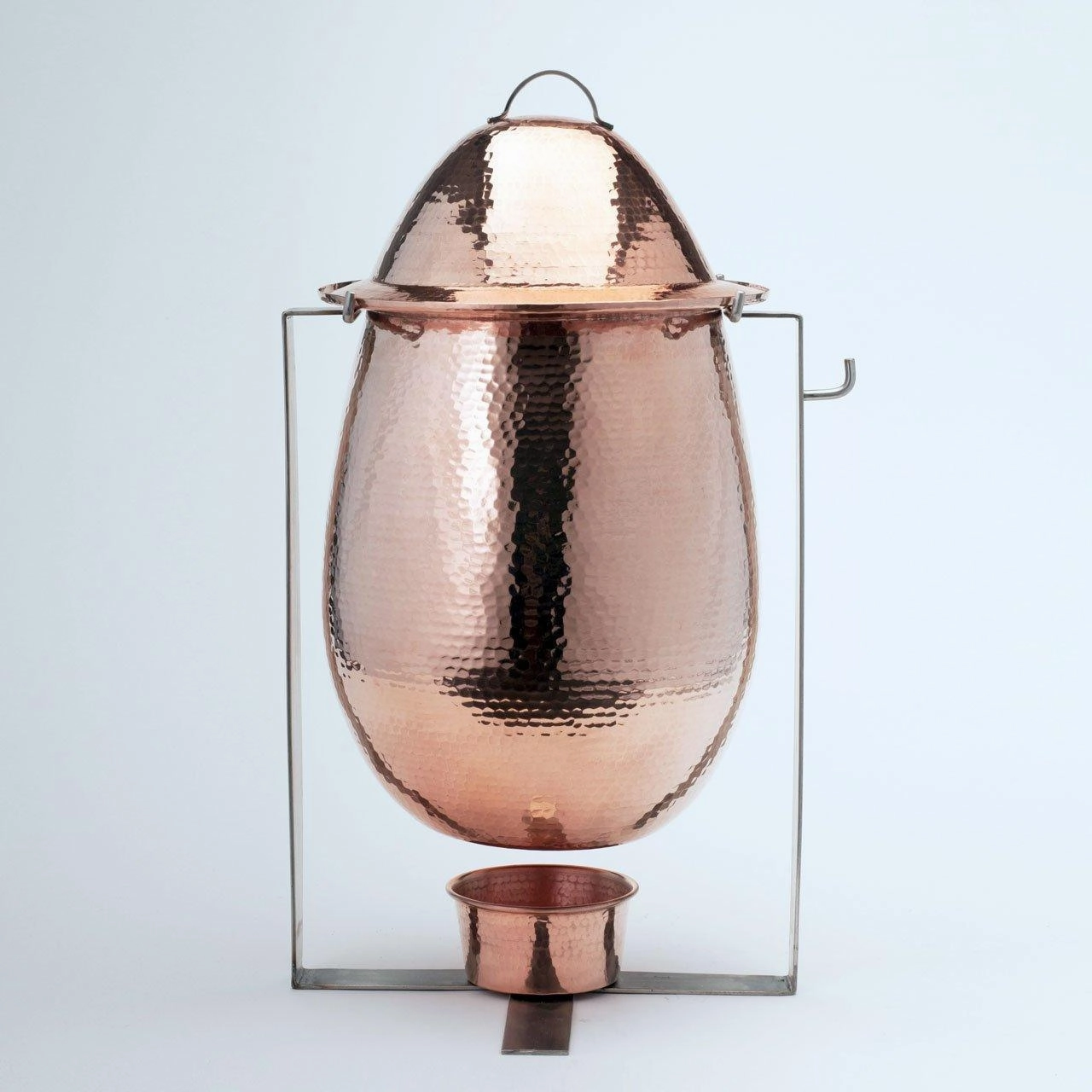Hammered Copper Soup Tureens