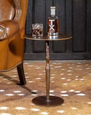 Hand Forged Iron Side Table vanity mirror, wall mirror