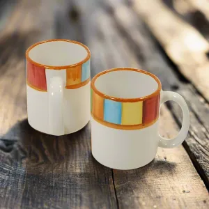 Hand Painted Southwestern Serape Mugs toilet seat cover, slow close seat