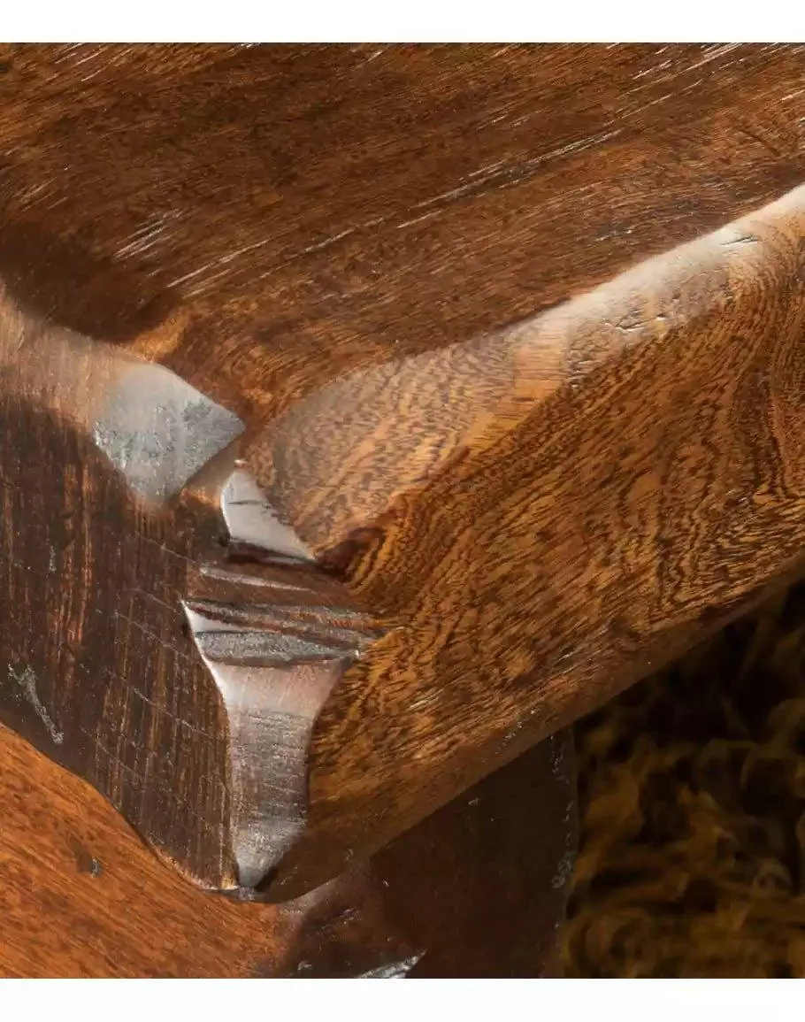 Hand Scraped Rosewood Coffee Table