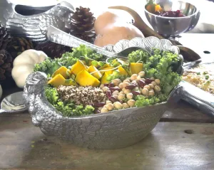 Handcrafted Aluminum Turkey Serving Bowl toilet seat cover, slow close seat