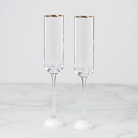 Happily Ever After Toasting Flutes - Set Of 2