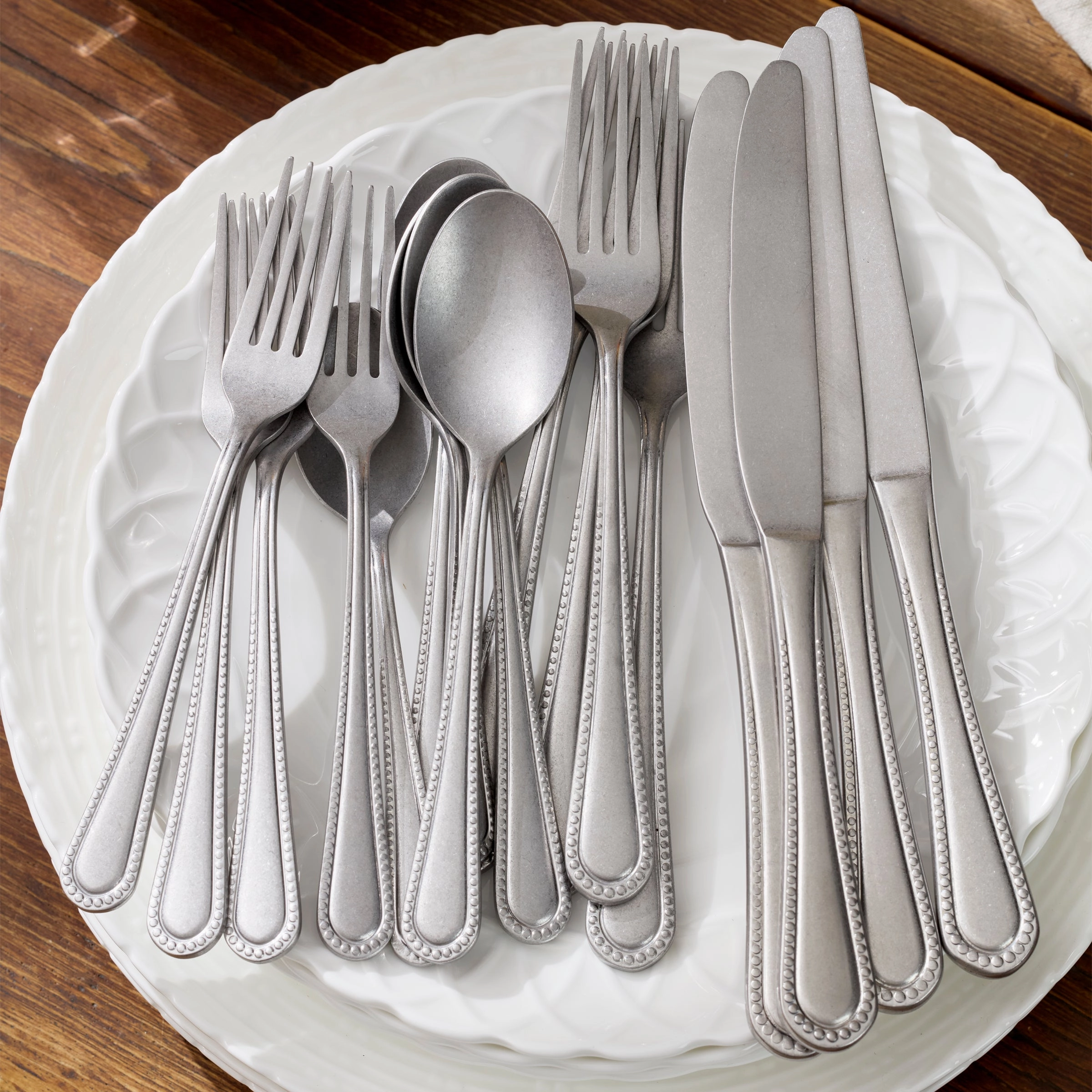 Hartwell Vintage 42 Piece Flatware Set