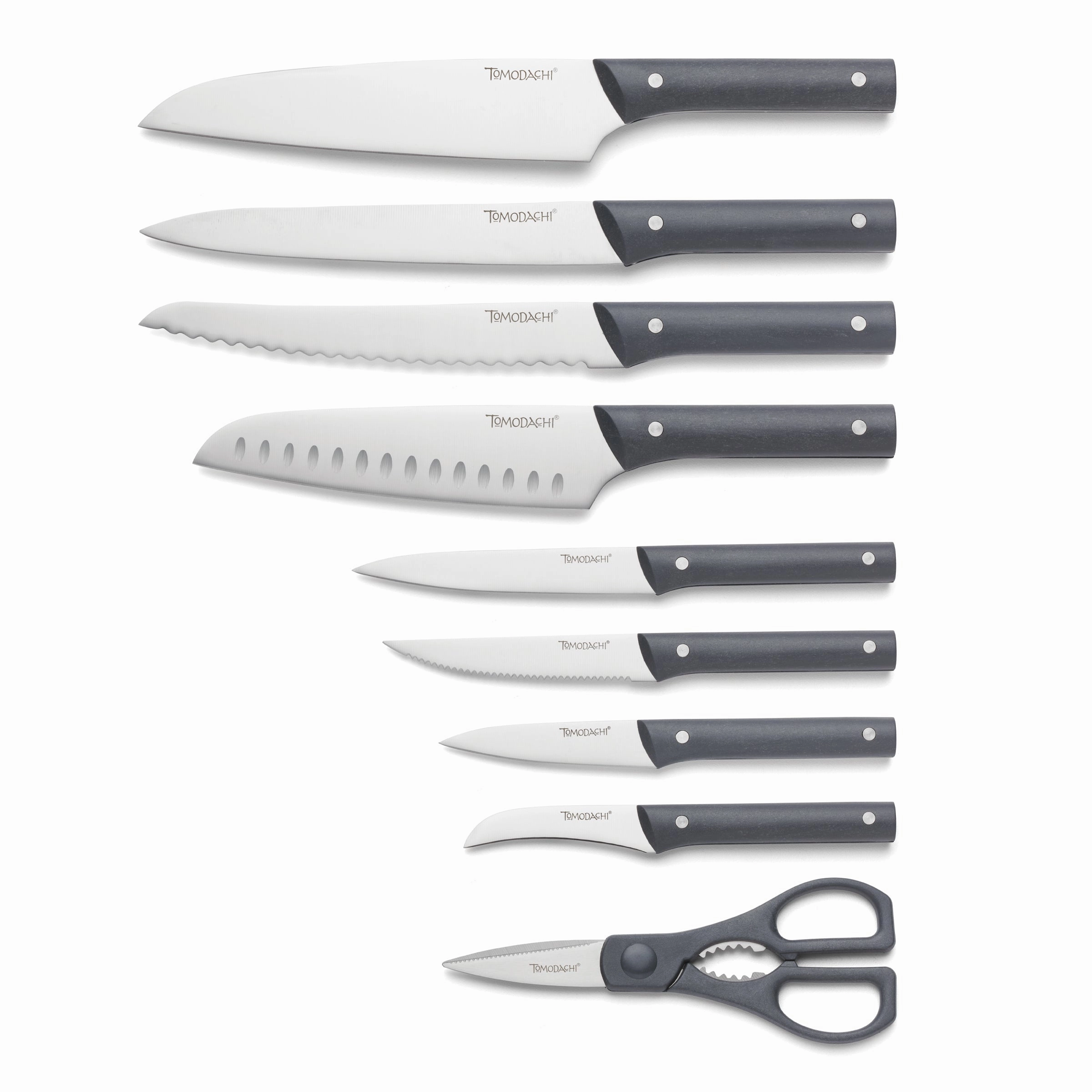 Harvest Slate 15 Piece Cutlery Block Set