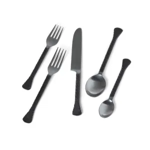 Hatch Black Handle Flatware toilet seat cover, slow close seat