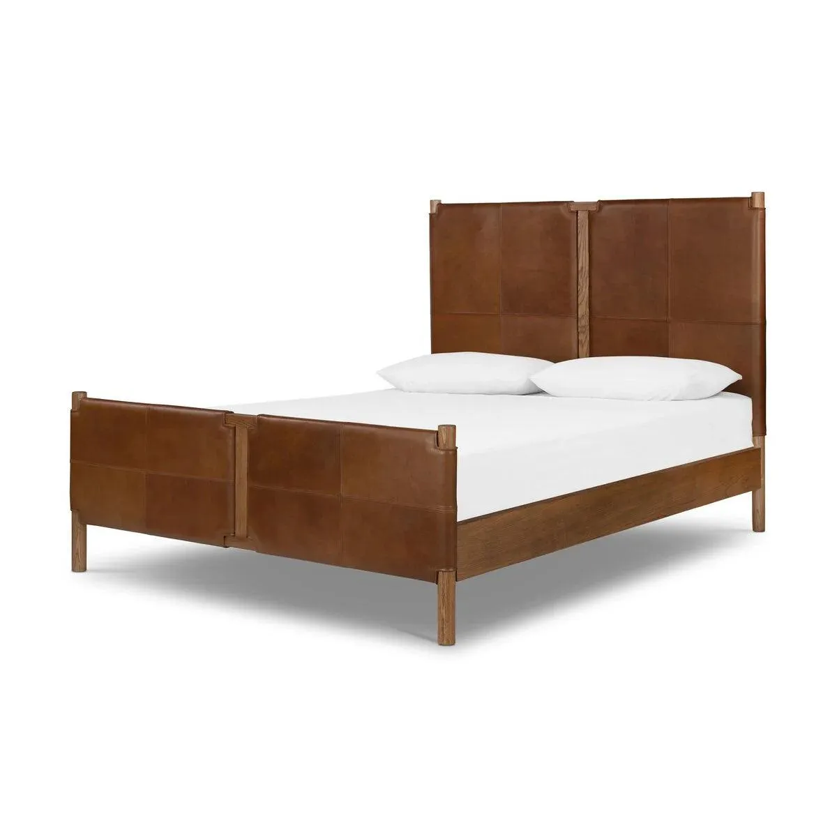 Heirloom Sienna Leather Bed