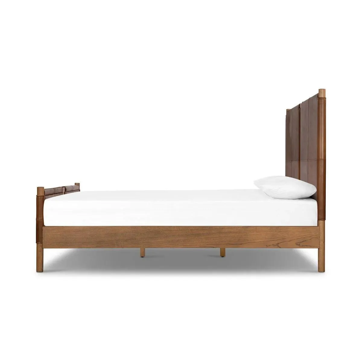 Heirloom Sienna Leather Bed