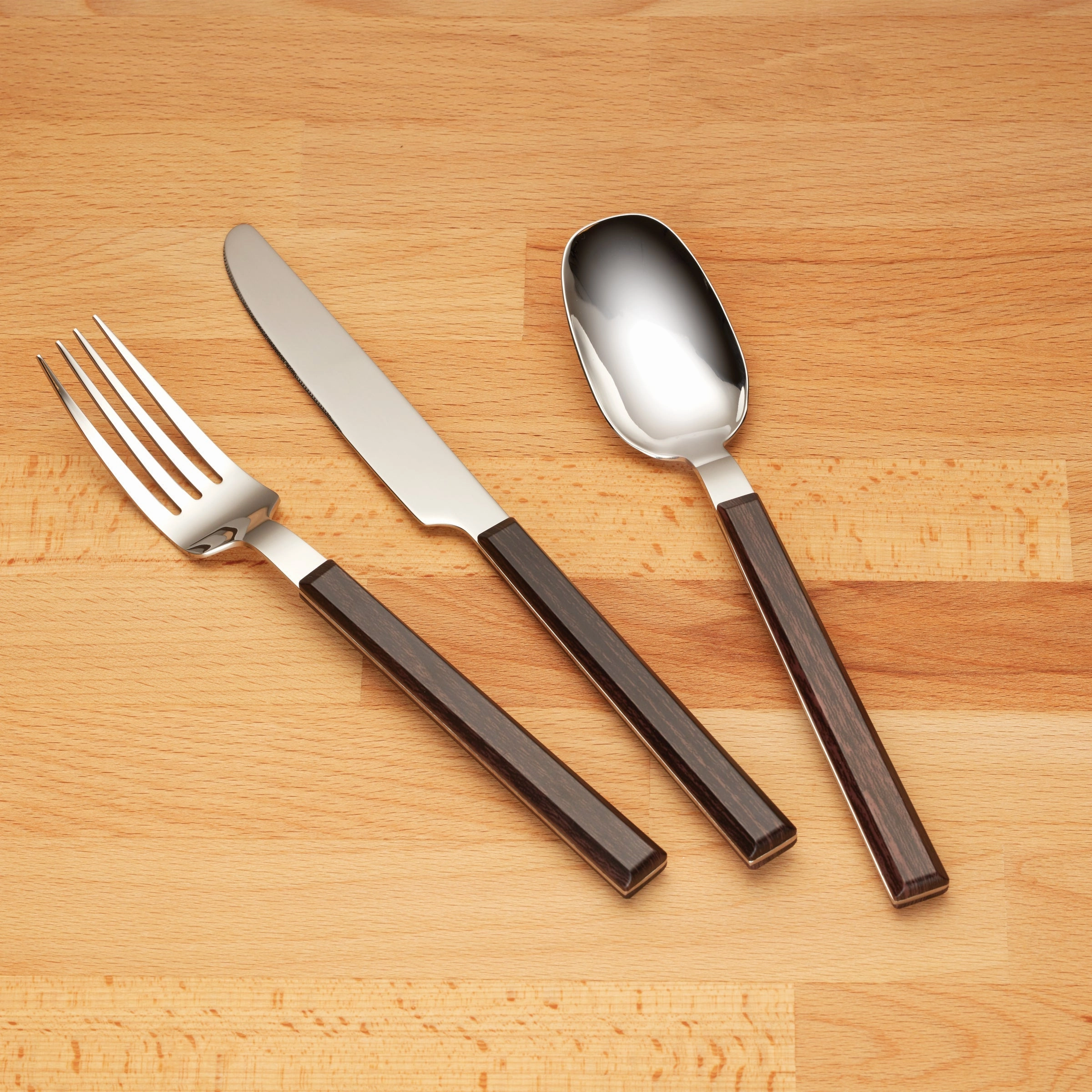 Henley Brown 16 Piece Flatware Set