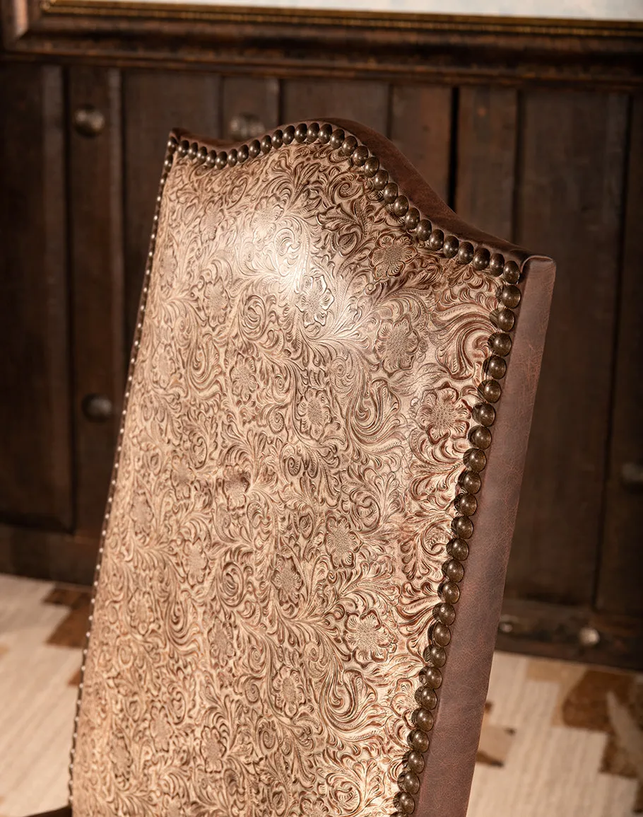 Heritage Ranch Leather Dining Chair