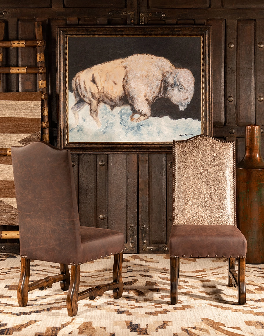Heritage Ranch Leather Dining Chair