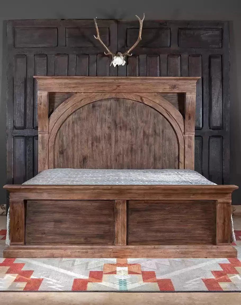 Hickory Corbel Bed