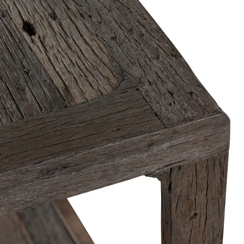 Hickory Square End Table