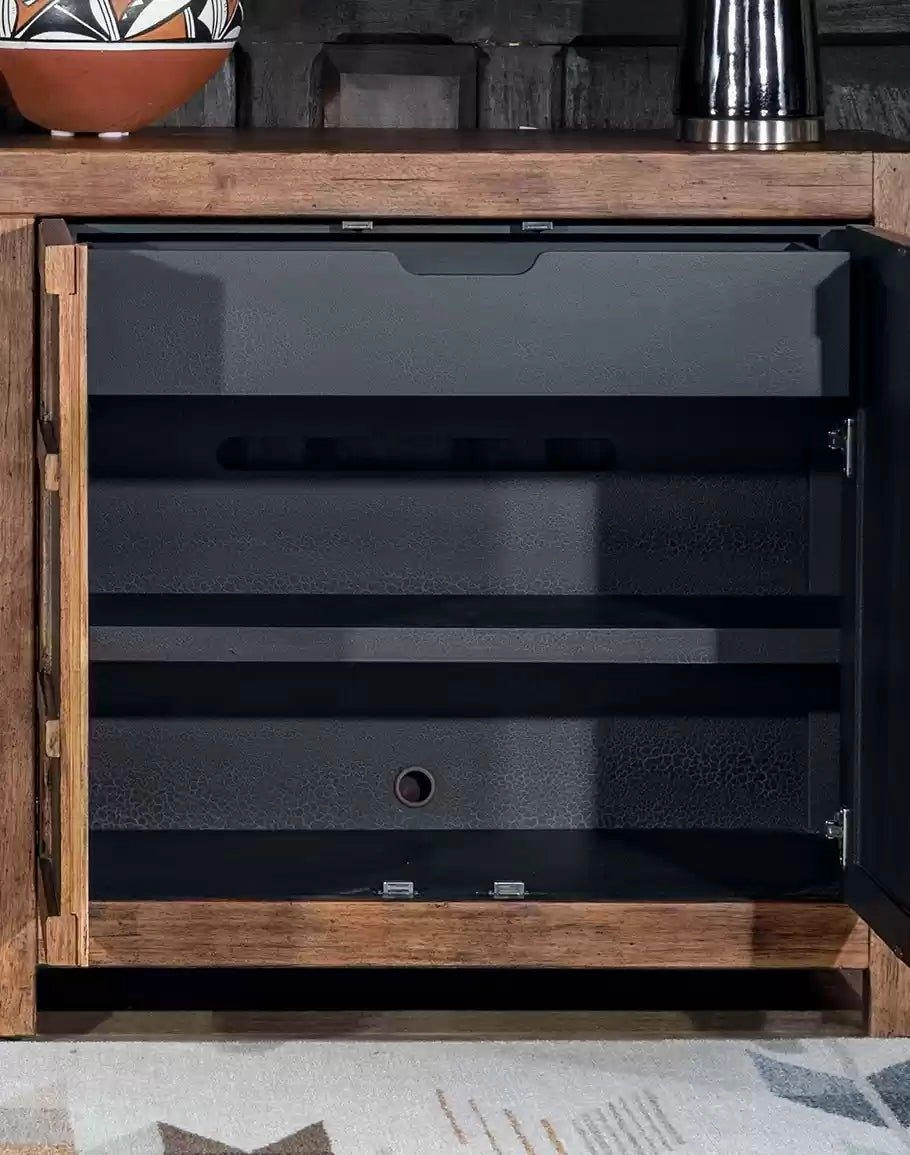 Hickory 4-Door Sideboard