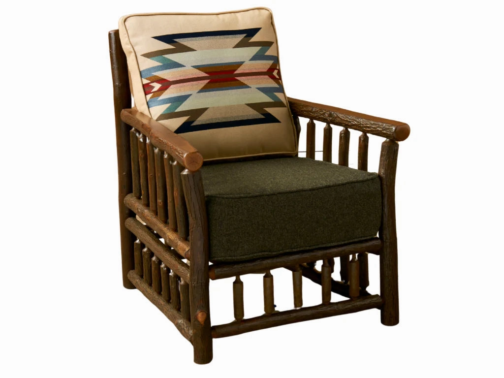 Hickory Peak Lounge Chair & Ottoman