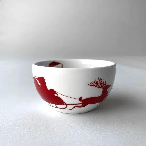 Ho-Ho-Ho Reindeer Snack Bowl