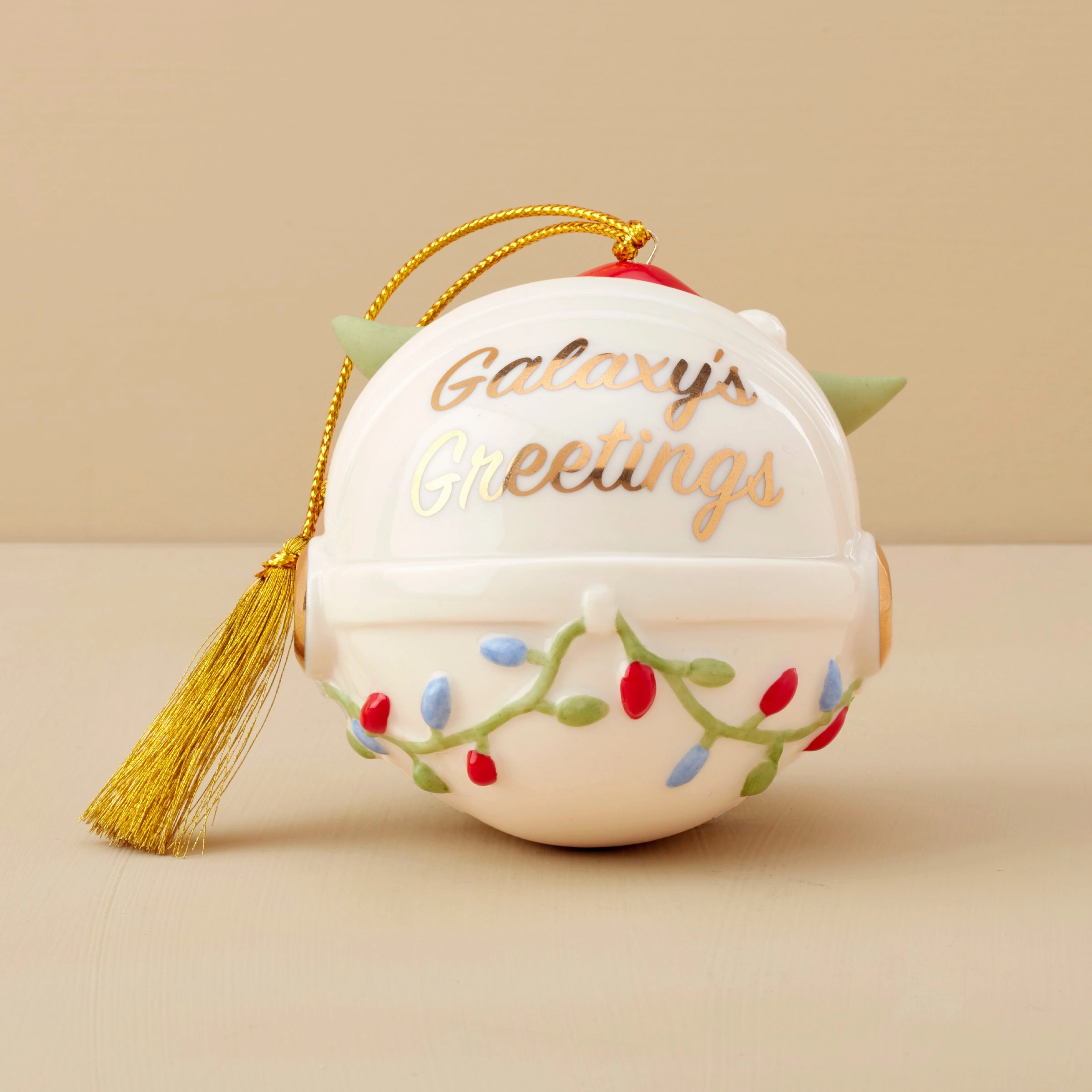 Holiday Grogu in Hover Pram Ornament