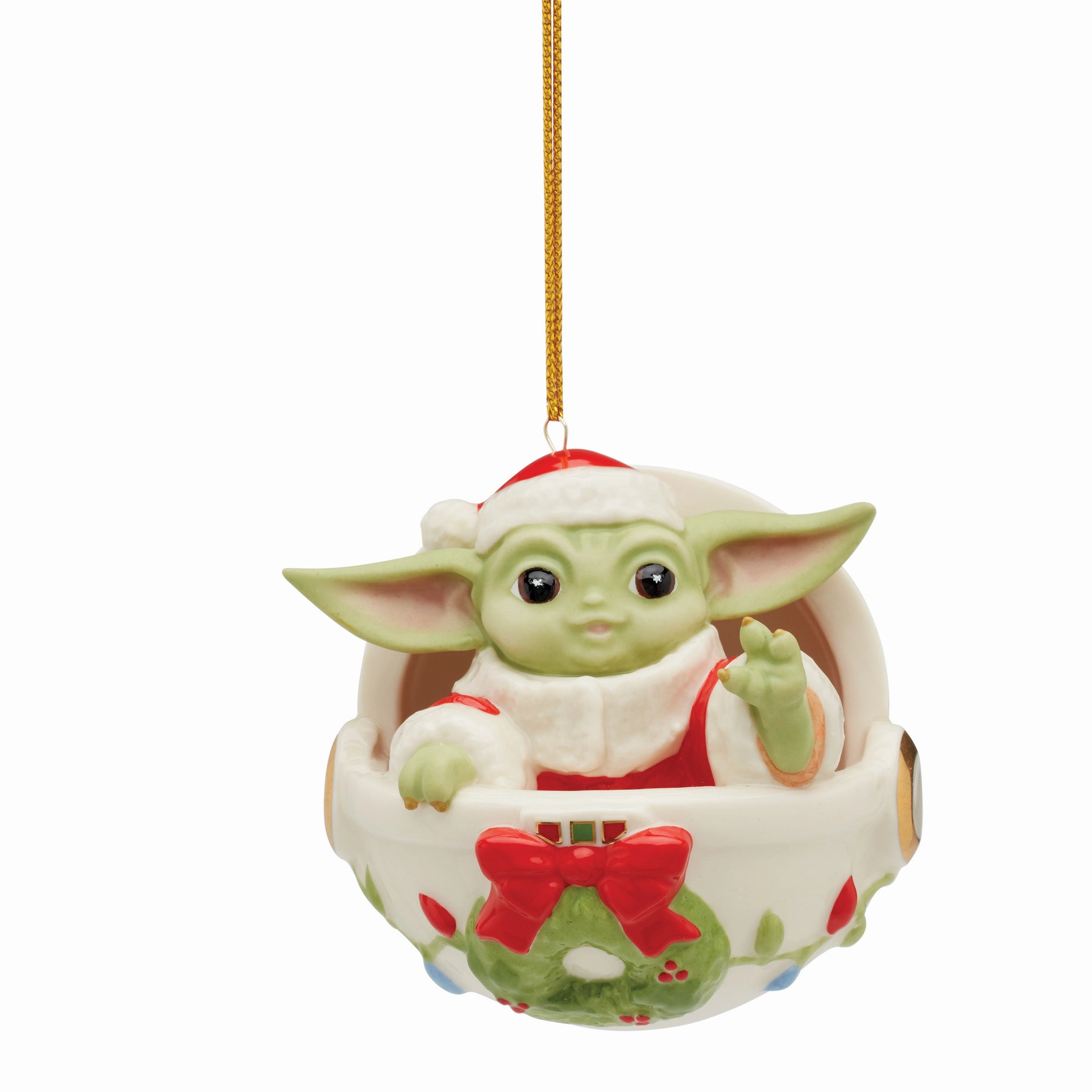 Holiday Grogu in Hover Pram Ornament