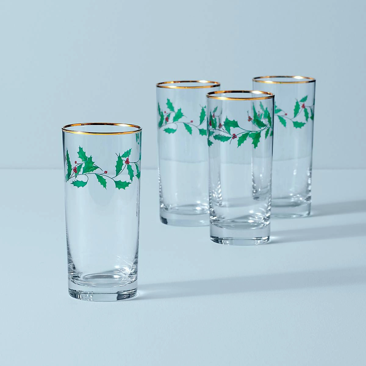Holiday Highball Glasses - Set Of 4
