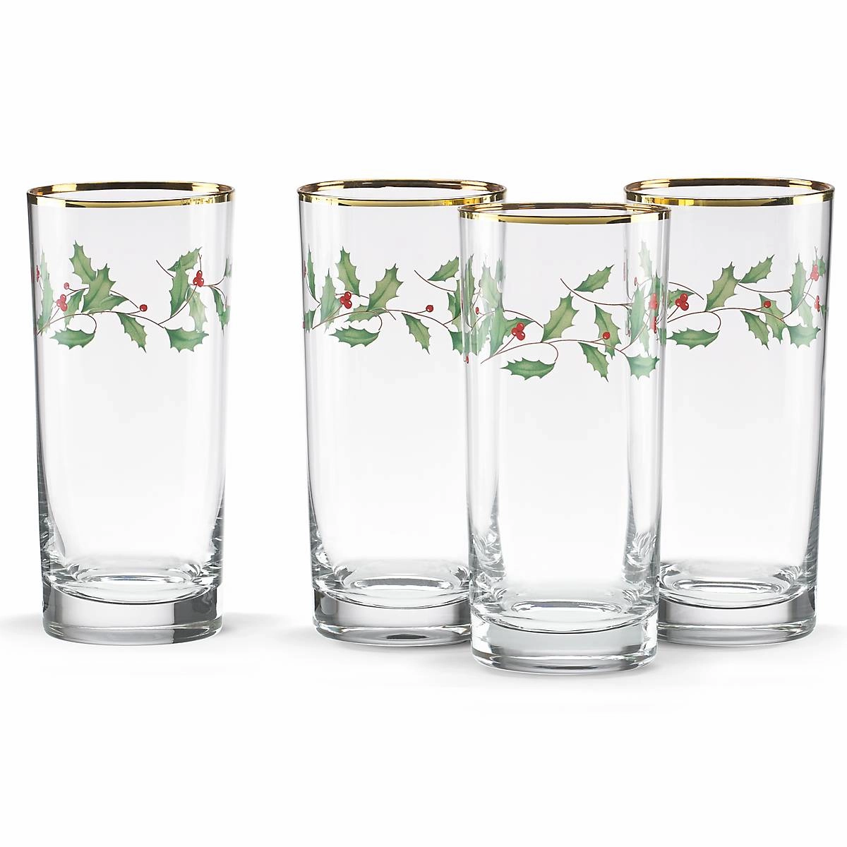 Holiday Highball Glasses - Set Of 4