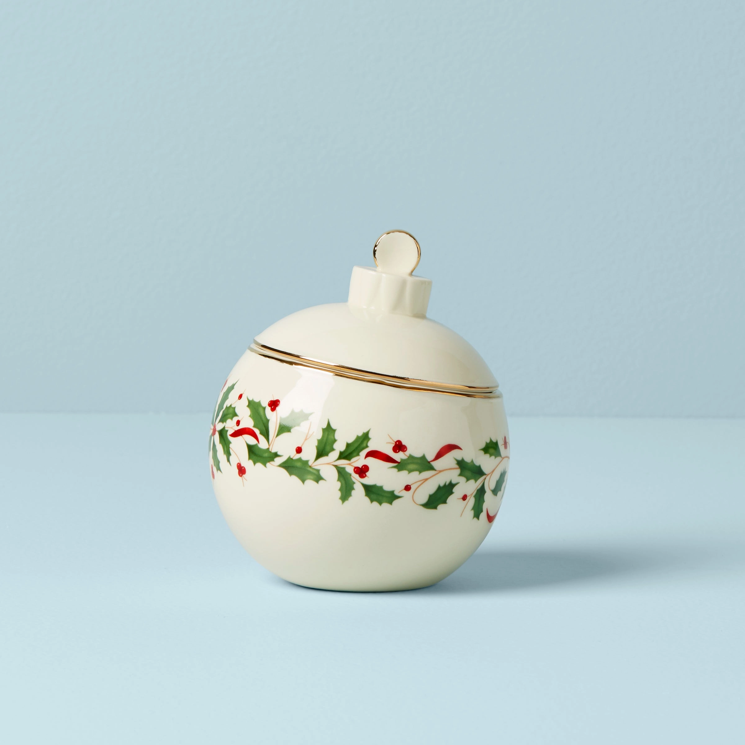 Holiday Ornament Candy Jar