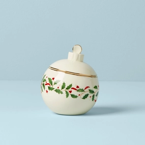 Holiday Ornament Candy Jar