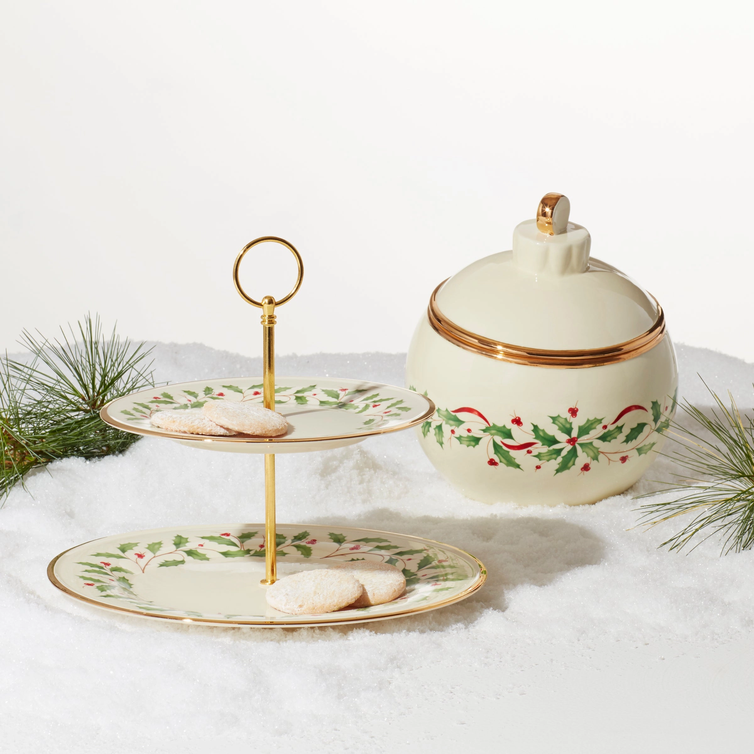 Holiday Ornament Cookie Jar