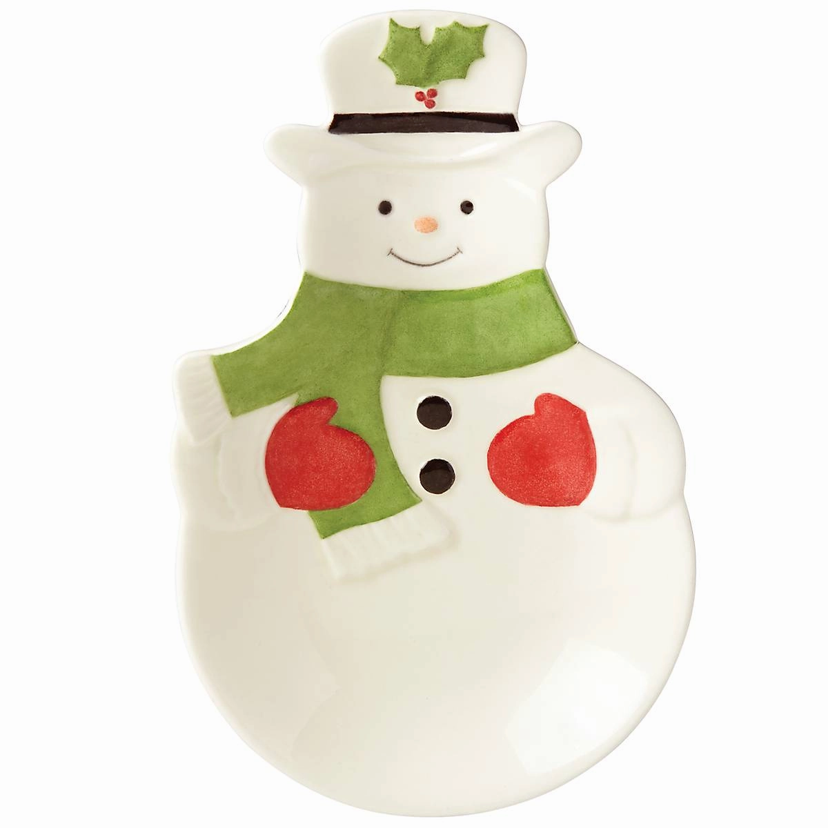 Holiday Snowman Spoon Rest