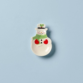 Holiday Snowman Spoon Rest