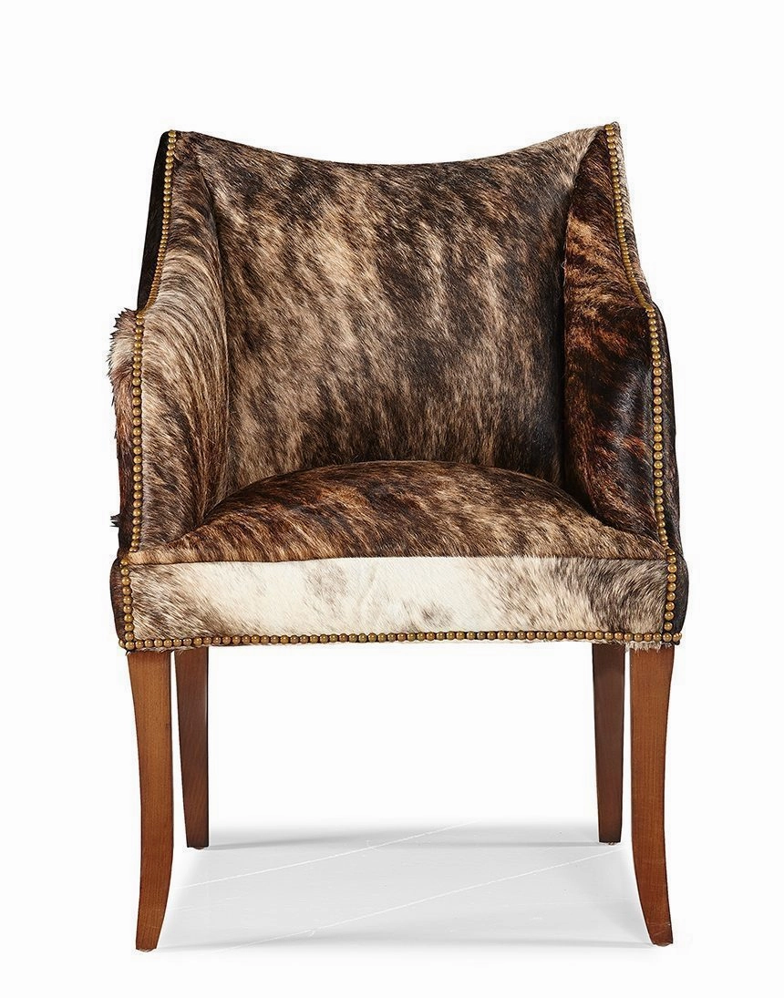 Holland Hair on Cowhide Accent Chair