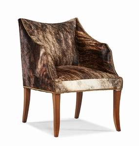 Holland Hair on Cowhide Accent Chair glassware set, wine glass