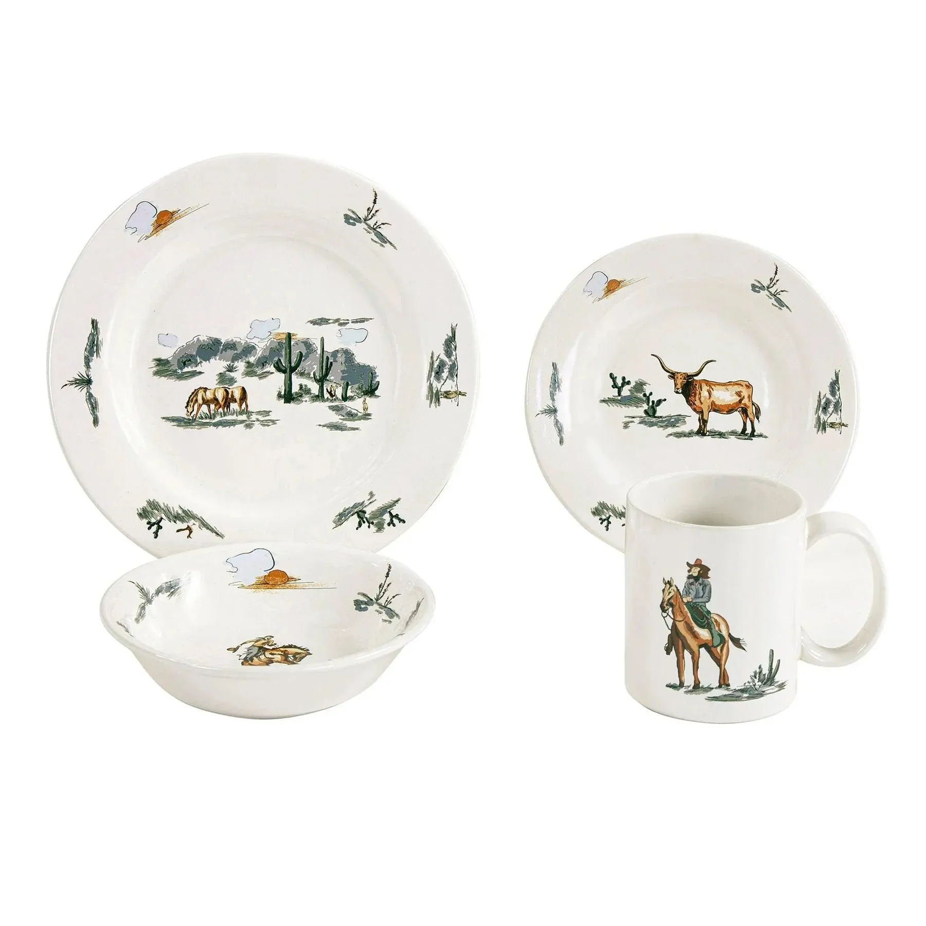 Home on the Range Western Serving Platter