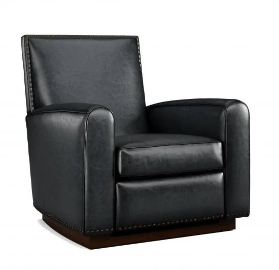 Honeycomb Leather Recliner
