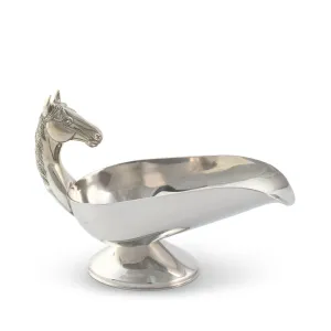 Horse Handle Stainless Steel Sauce Server shower curtain, waterproof liner