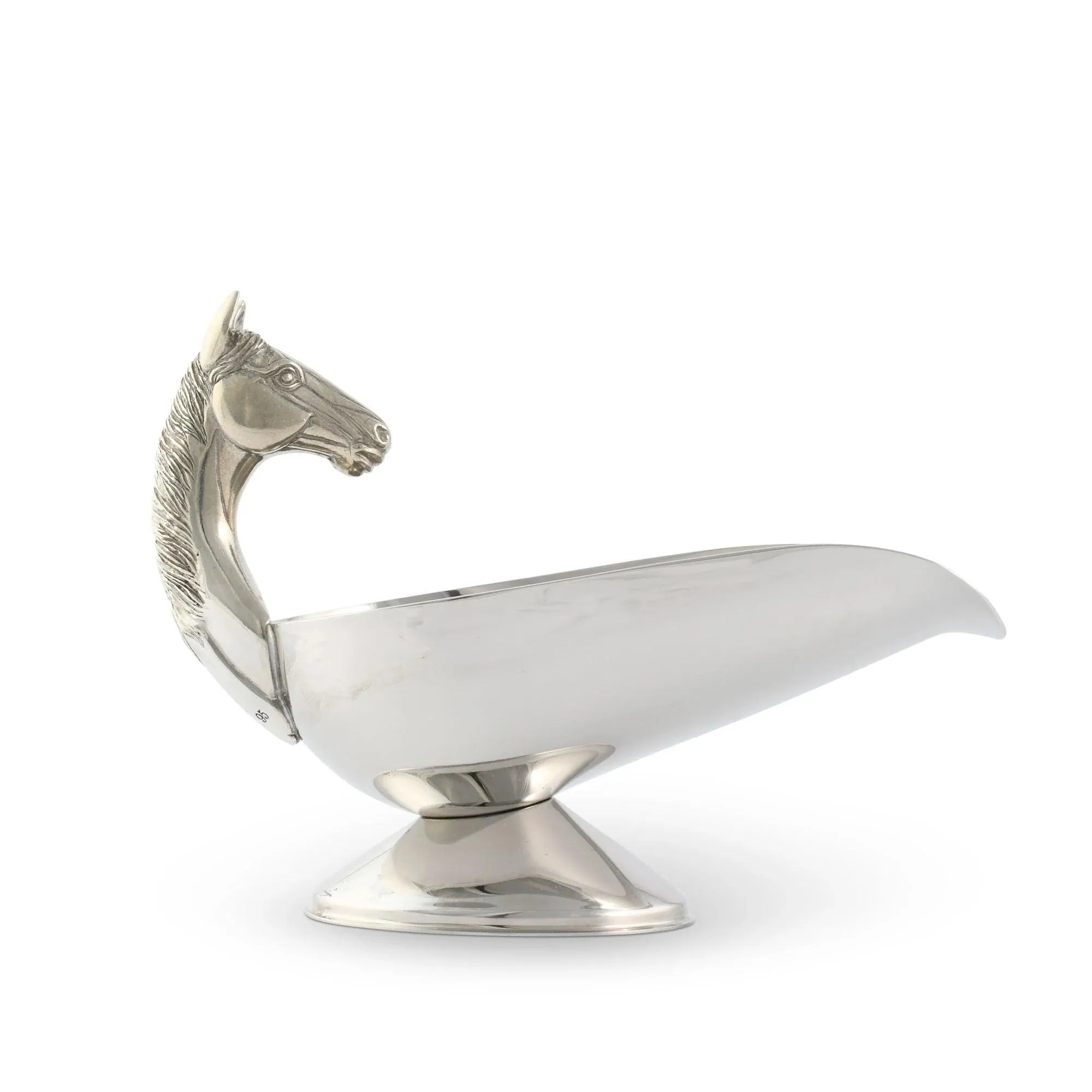 Horse Handle Stainless Steel Sauce Server