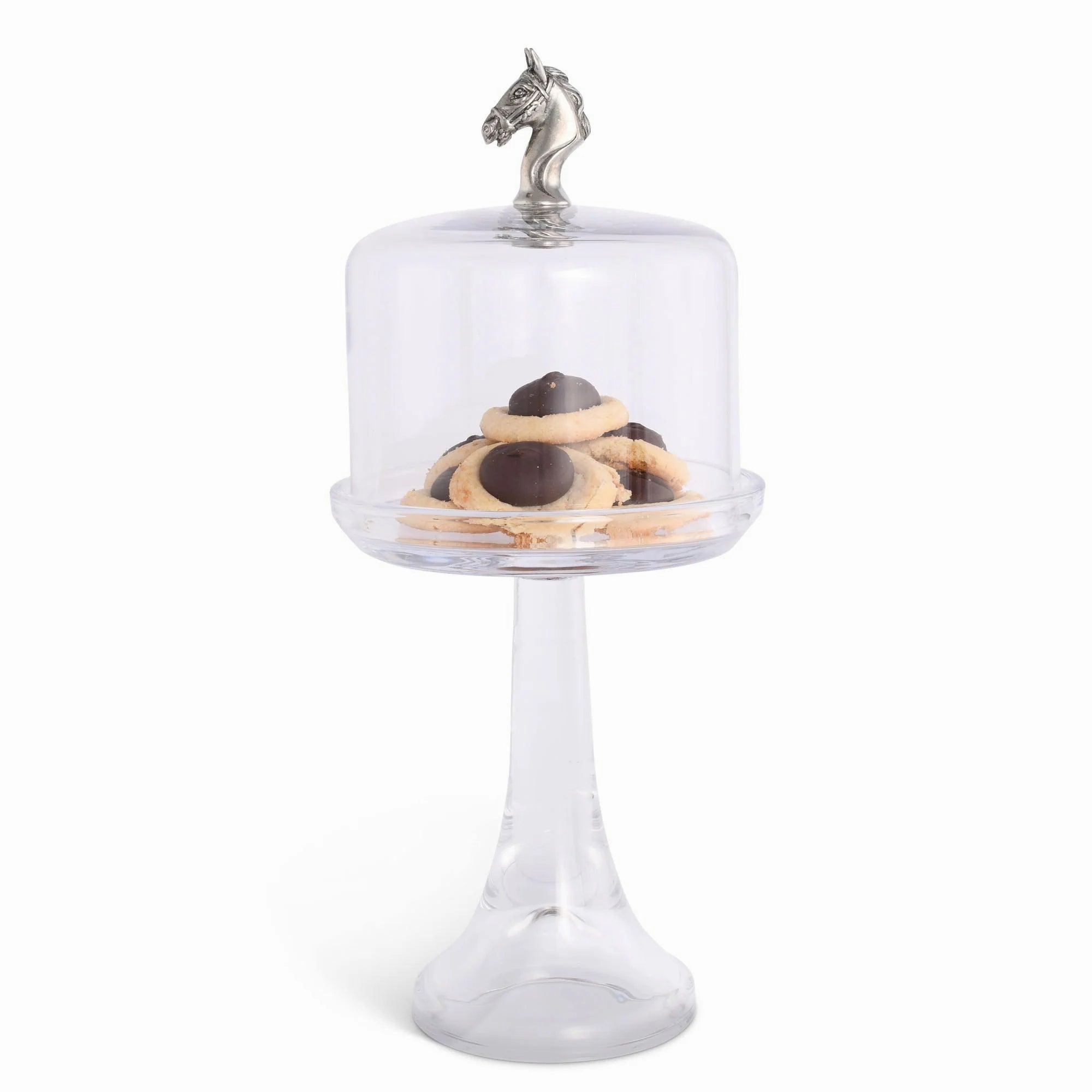 Horse Glass Cake Stand