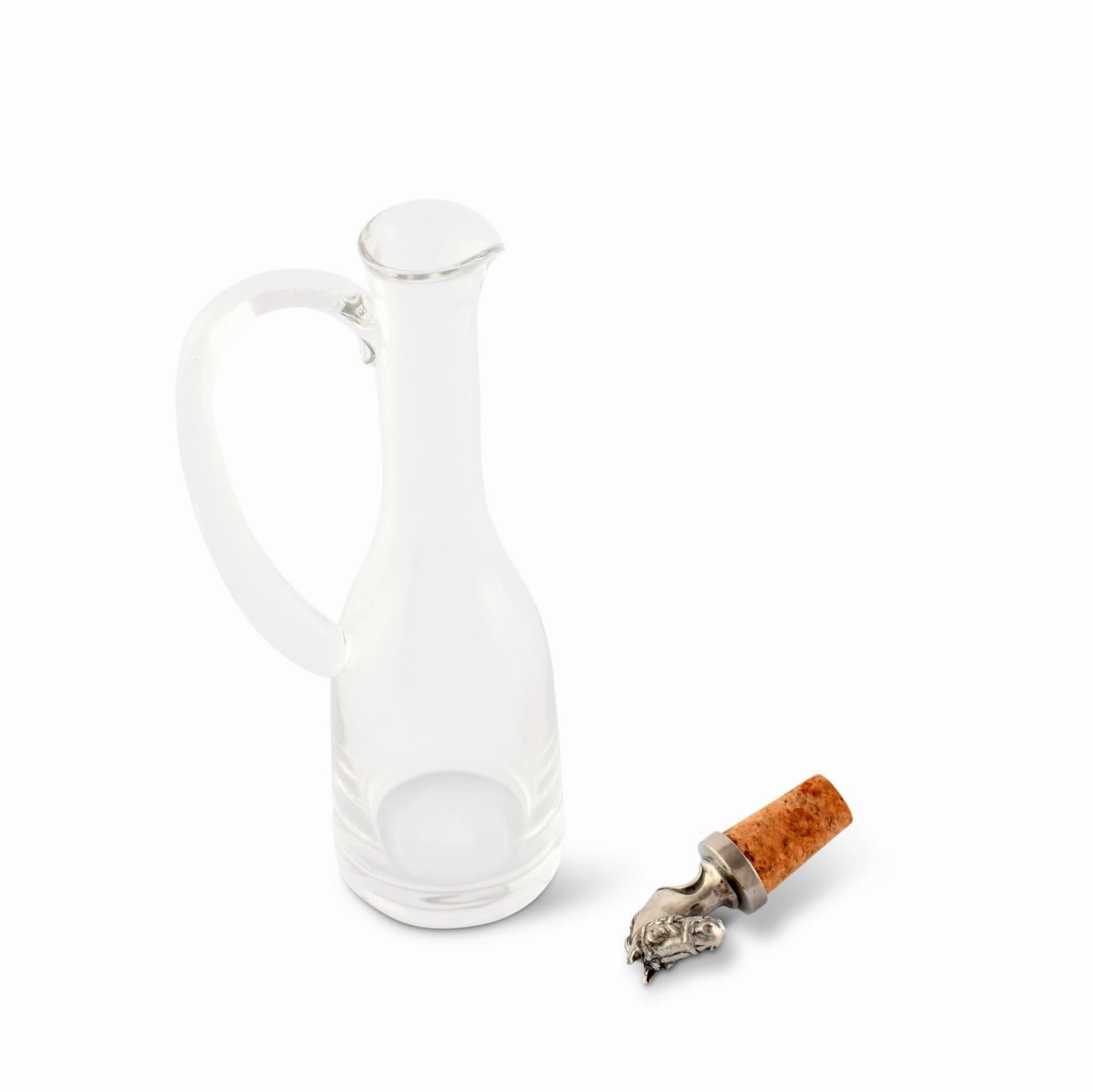 Horse Head Cork Stopper Cruet Bottle