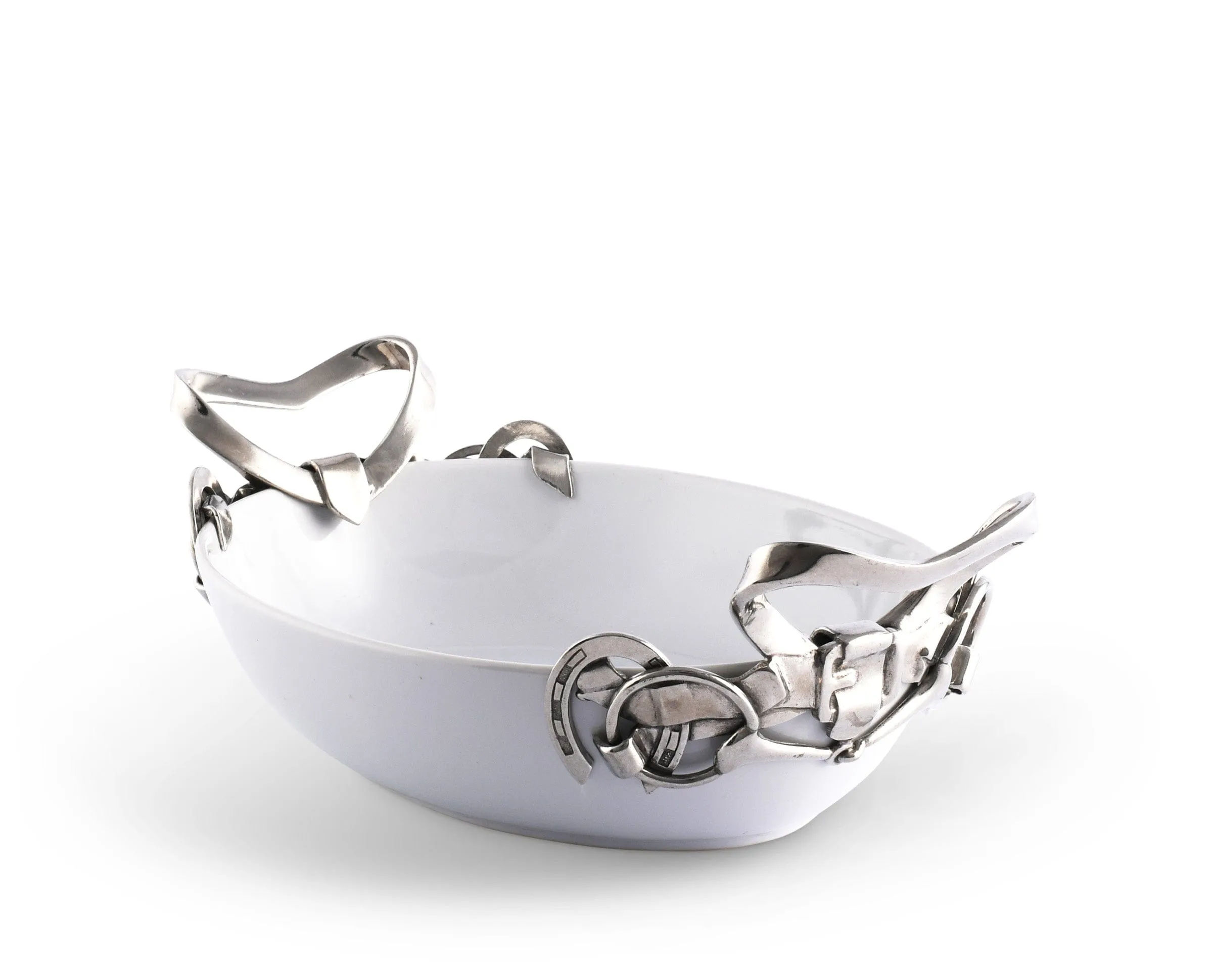 Horseshoe & Bit Serving Dish - Small