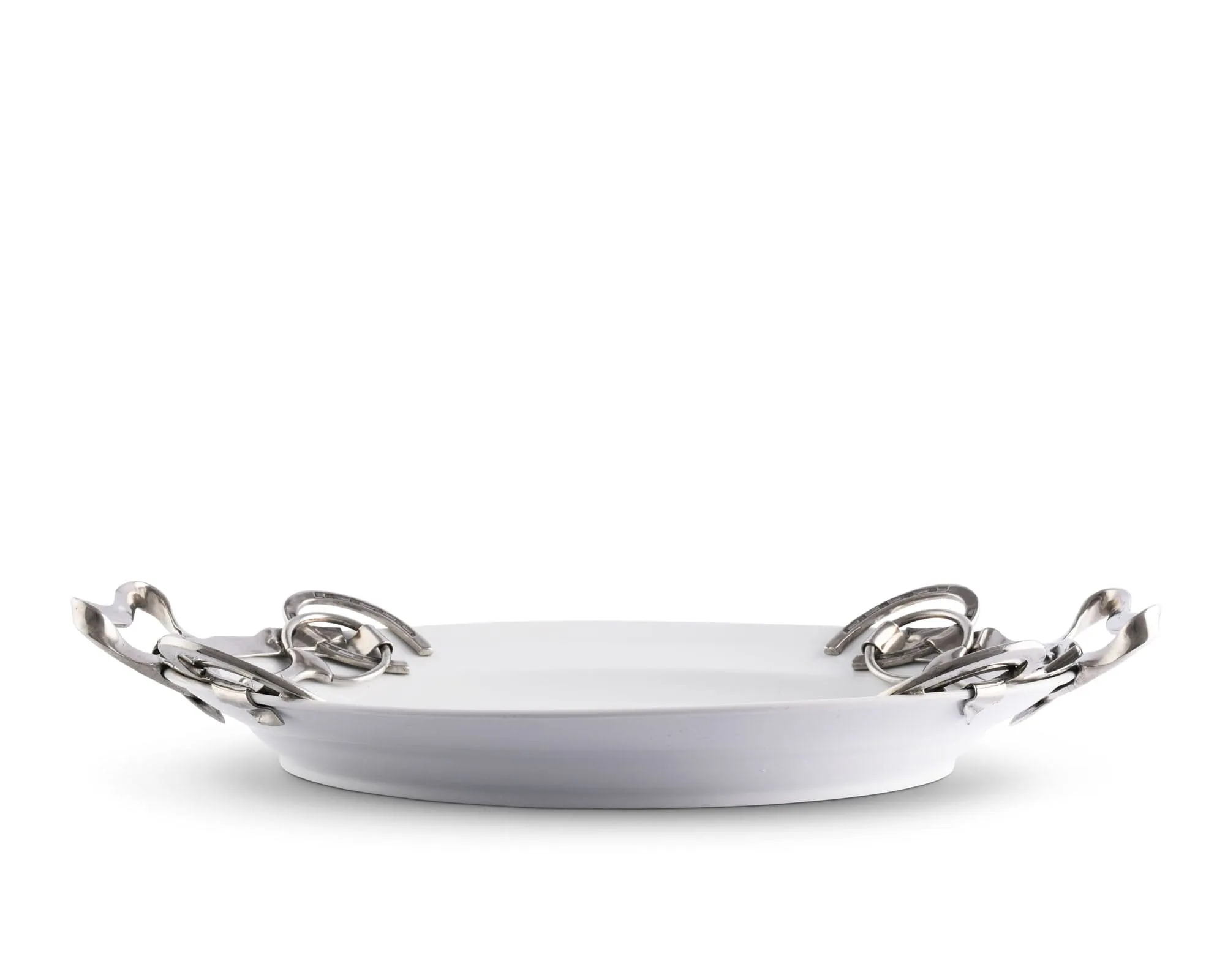 Horseshoe & Bit Serving Tray - Large