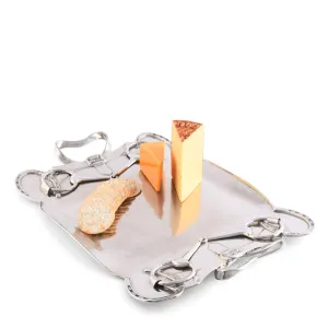 Horseshoe & Bit Serving Tray toilet seat cover, slow close seat