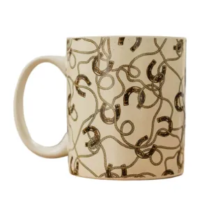 Horseshoes & Rope Coffee Mug toilet seat cover, slow close seat
