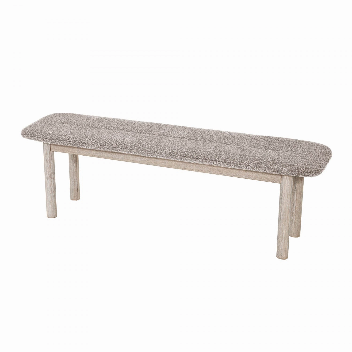 Humbach Bench - Oatmeal/White Washed Natural