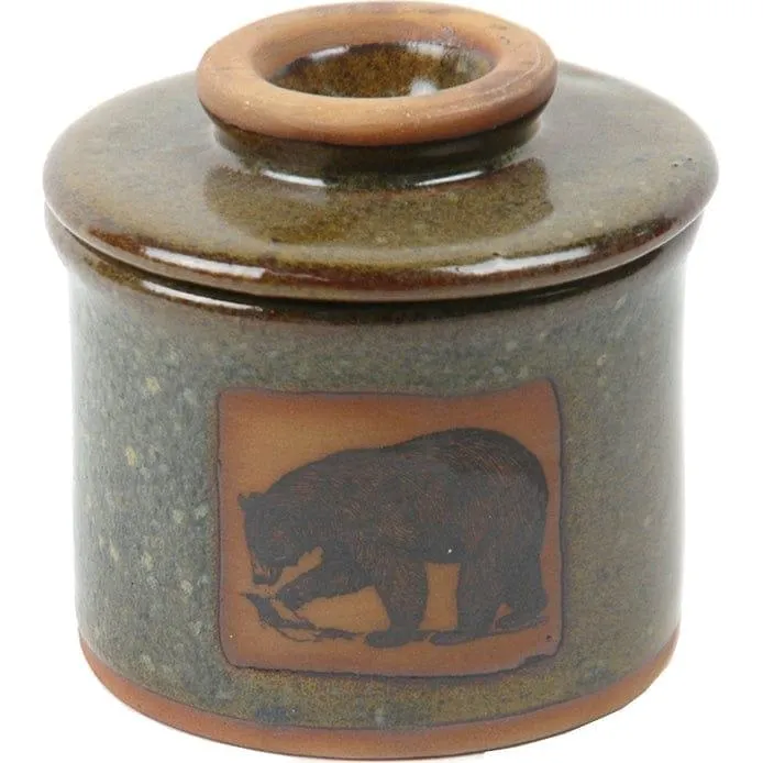Hunting Bear French Butter Keeper toilet seat cover, slow close seat