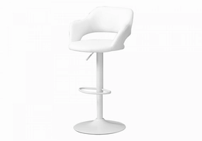 Husdon Bar Stool - White
