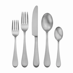 Icarus Satin 45 Piece Flatware Set