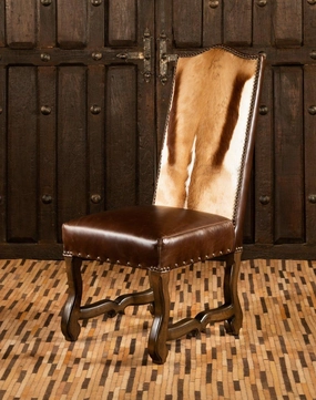 Impala & Leather Side Chair glassware set, wine glass