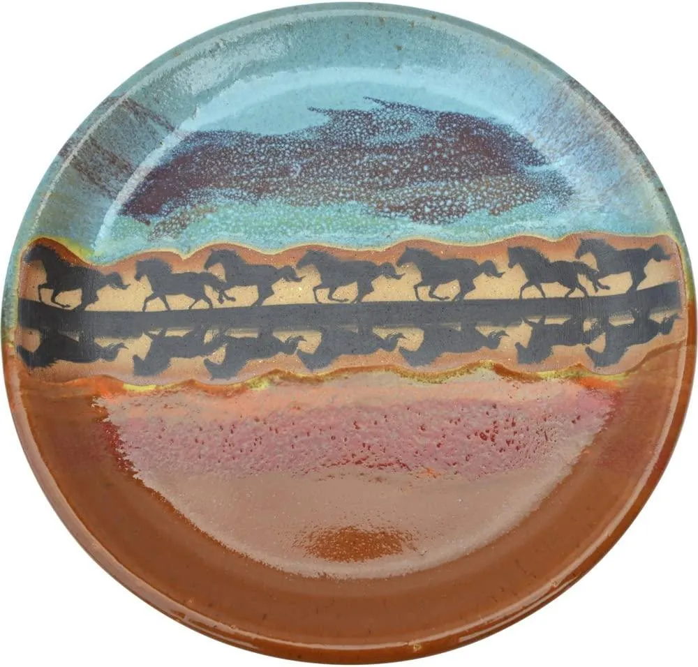 Indian Summer Horses Dinnerware